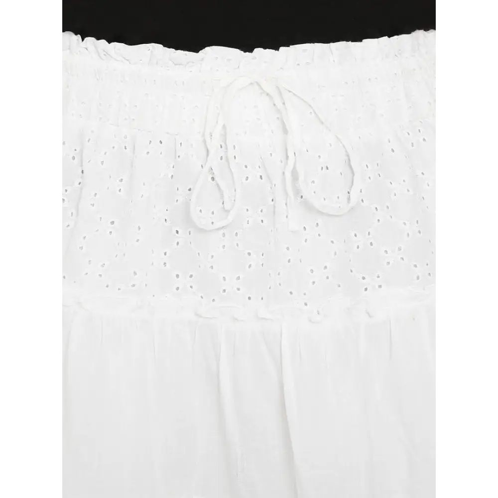 Beautiful Cotton Embroidered Skirt For Women 