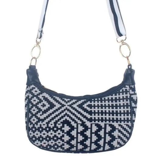 Bhavi Lifestyle The Jute Cresento moon shape Ultra premium Sling bag/Side purse /Shoulder bag 
