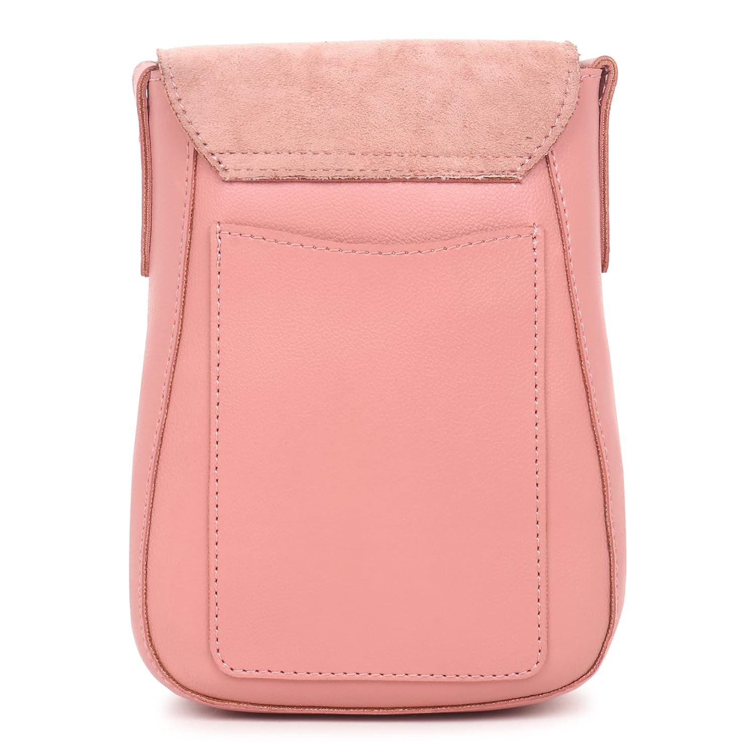 Black Spade Solid Pink Sling Bag 