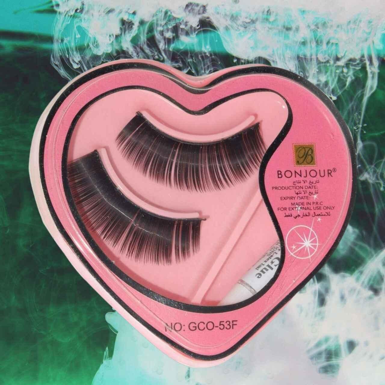 Bonjour 3d Eyelashes With Glue 