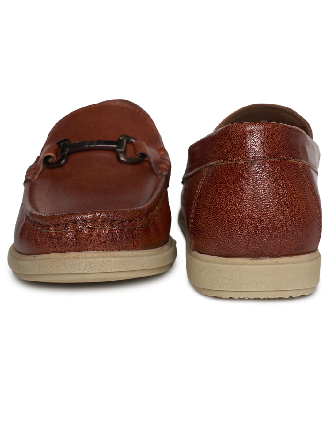 Buckaroo BASORA Full Grain Natural Leather Tan Casual Loafer for Mens 