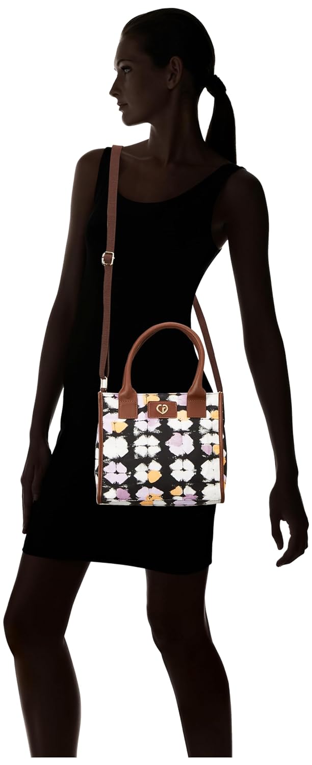 Caprese womens ENORA T BLACK Tote Bag 