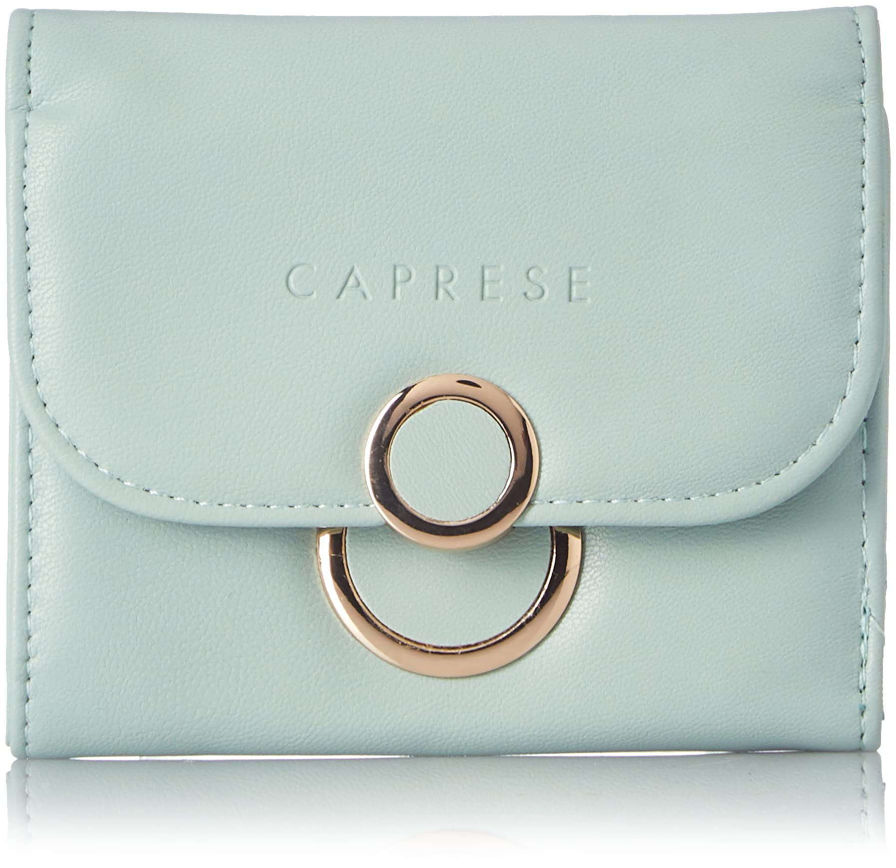 Caprese womens HAPPY W Small AQUA Wallet 