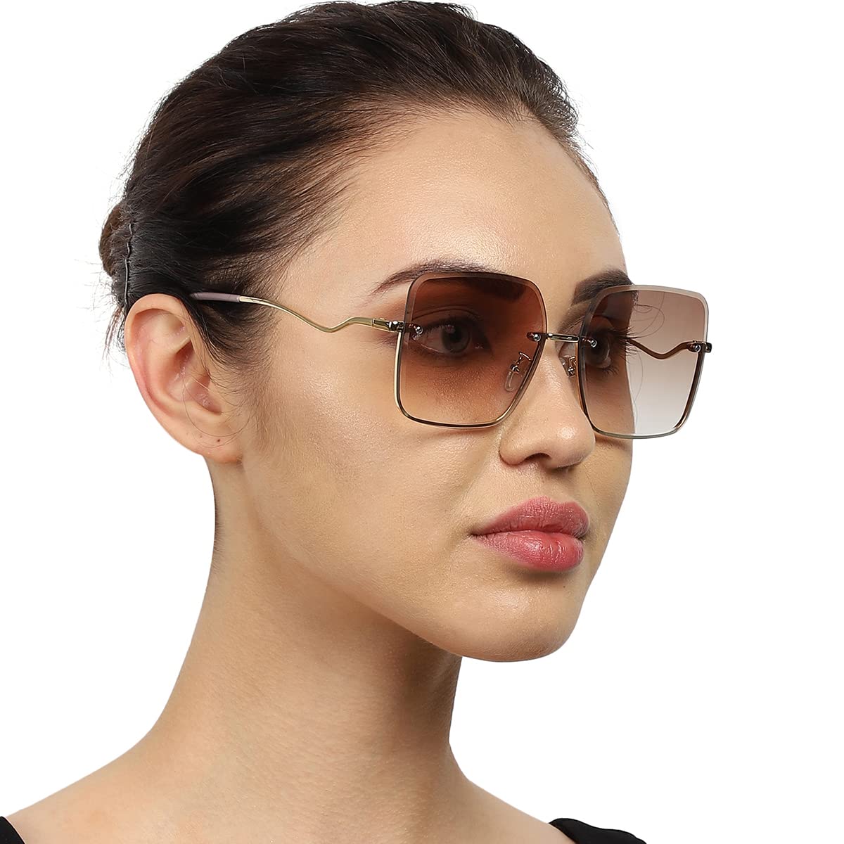 Carlton London Women UV Protected Lens Oversized Sunglasses 