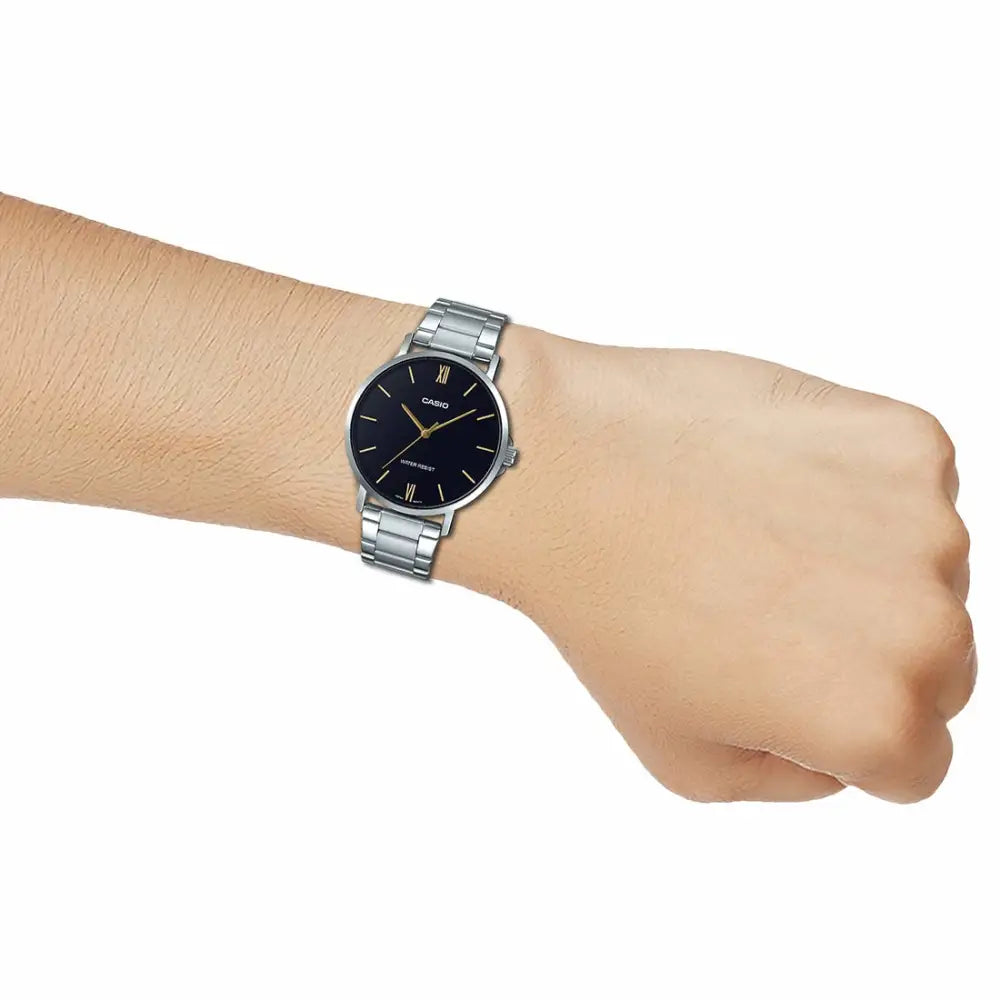 Casio Analog Black Dial Men's Watch 