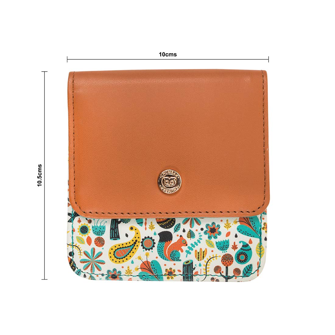 Chumbak Magical Jungle Wallet - Orange 