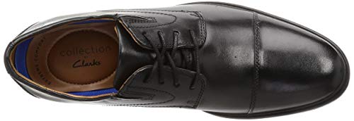 Clarks Whiddon Cap Black Leather (26152912) UK-8 