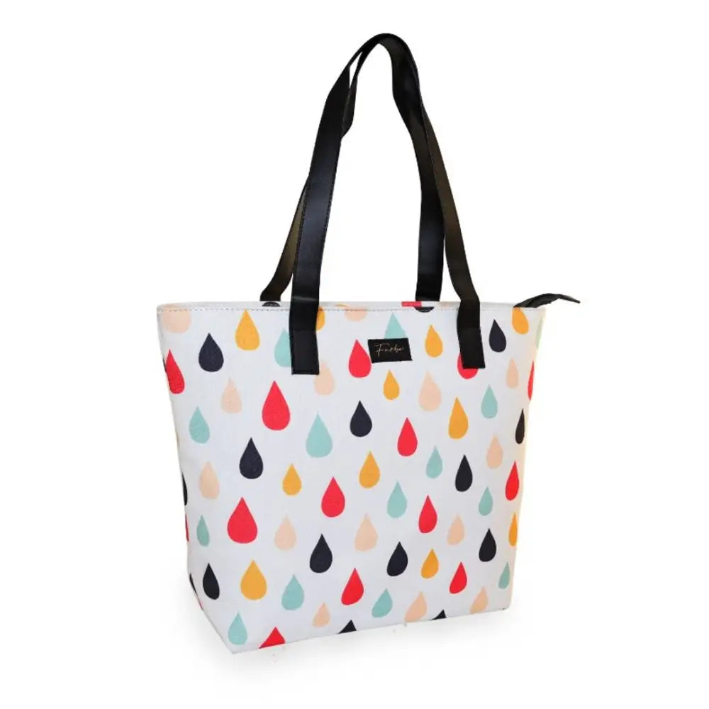 Classic Canvas Dotted Handbags for Women 