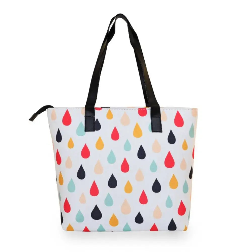 Classic Canvas Dotted Handbags for Women 