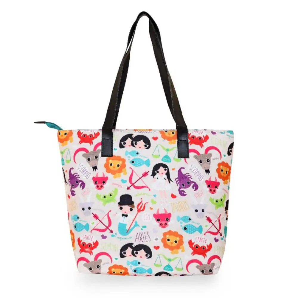 Classic Canvas Printed Handbags for Women 