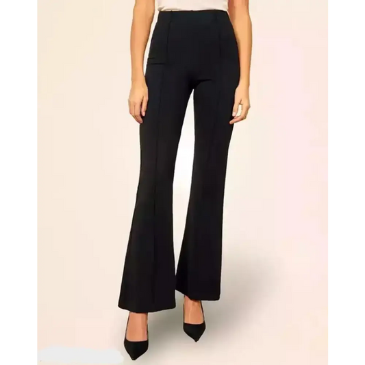 Classic Cotton Lycra Solid Trouser for Women 