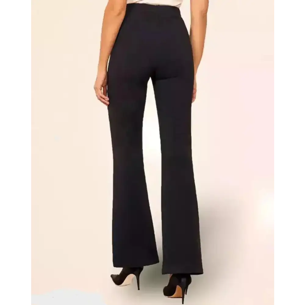 Classic Cotton Lycra Solid Trouser for Women 