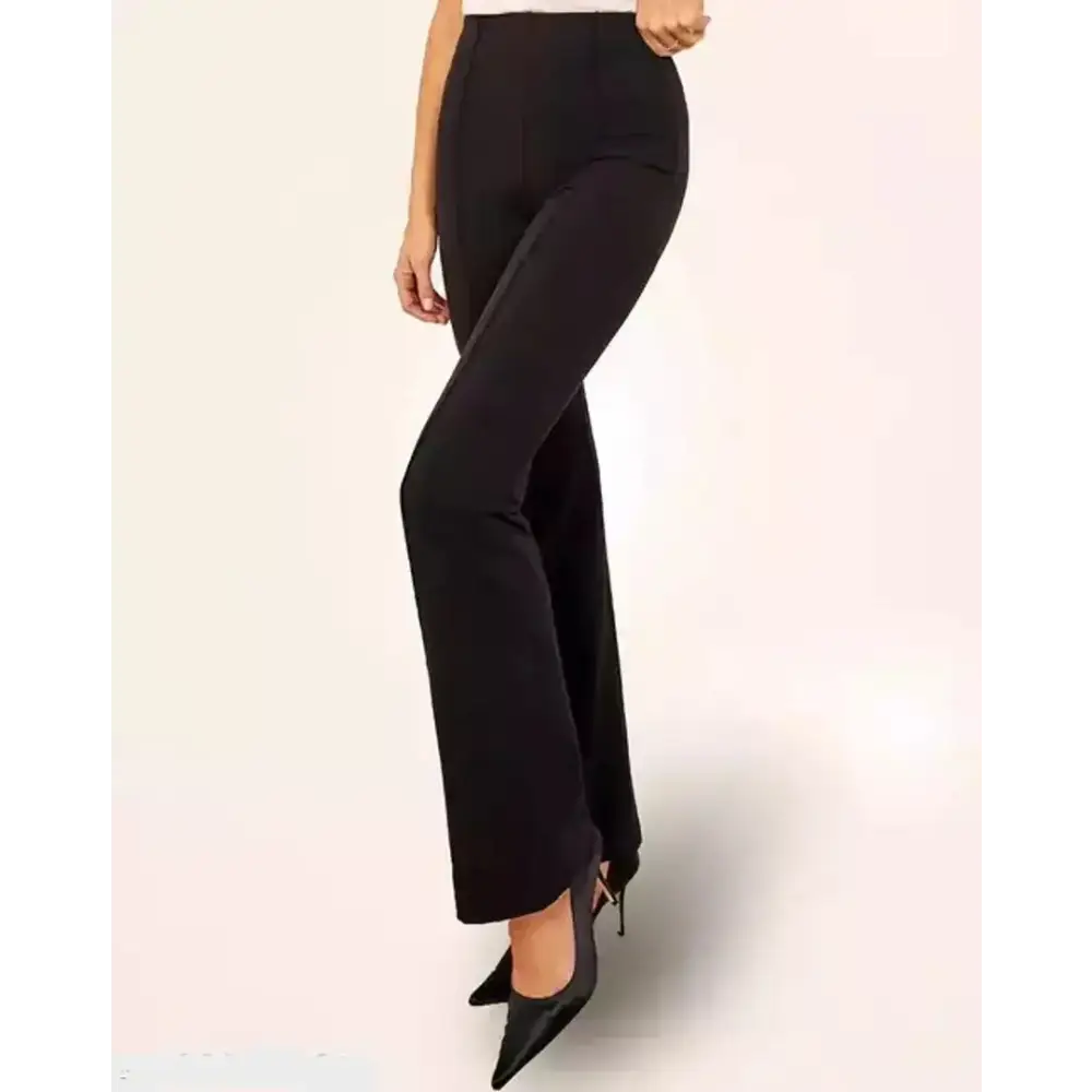 Classic Cotton Lycra Solid Trouser for Women 