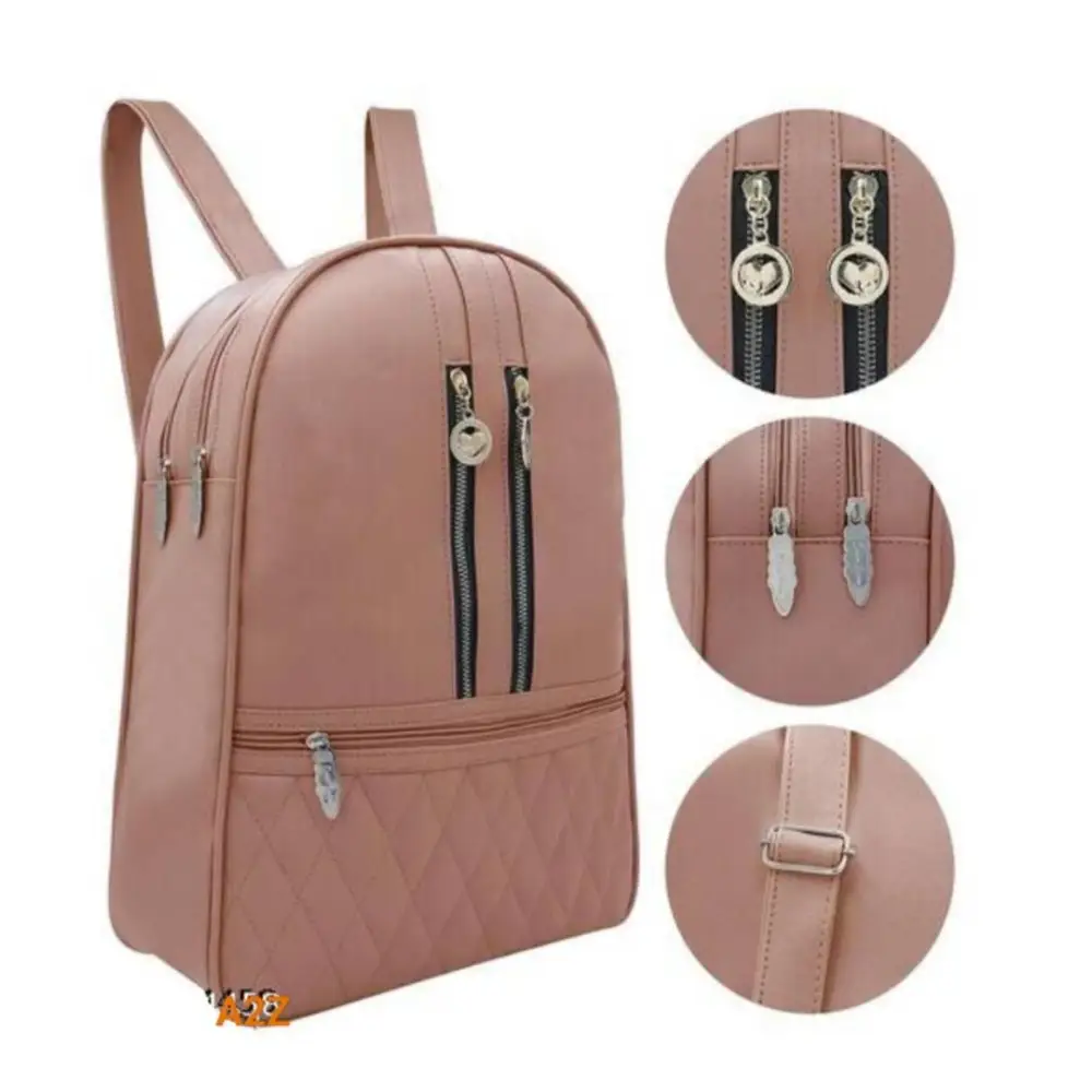 Classic Solid Backpacks for Women 