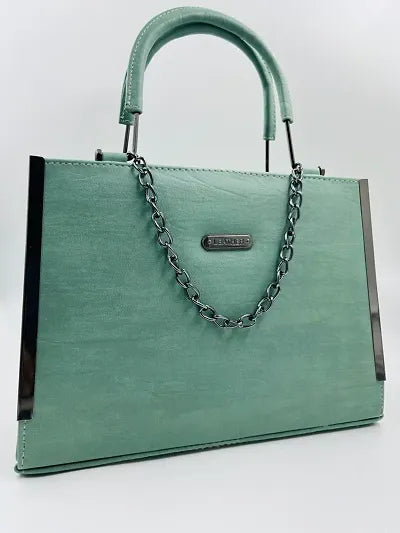 Classic Solid Handbags for Women 