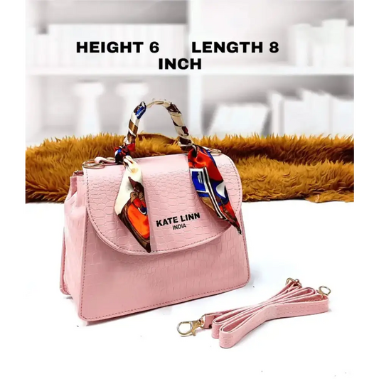 Classy Solid Sling Bags for Women cum Handbag 