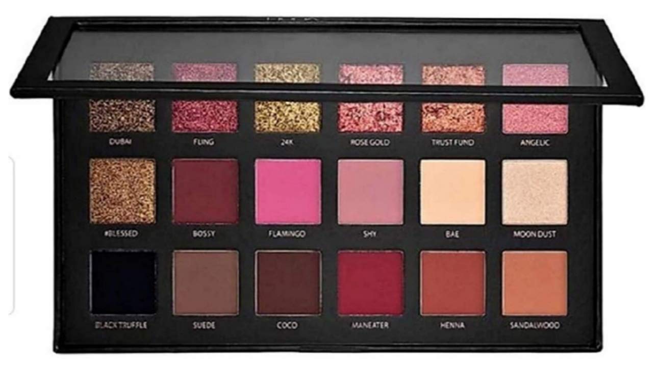 ClubBeauty Nude Eyeshadow With Rosegold Eyeshadow Palette Combo(36 shade in Combo) 