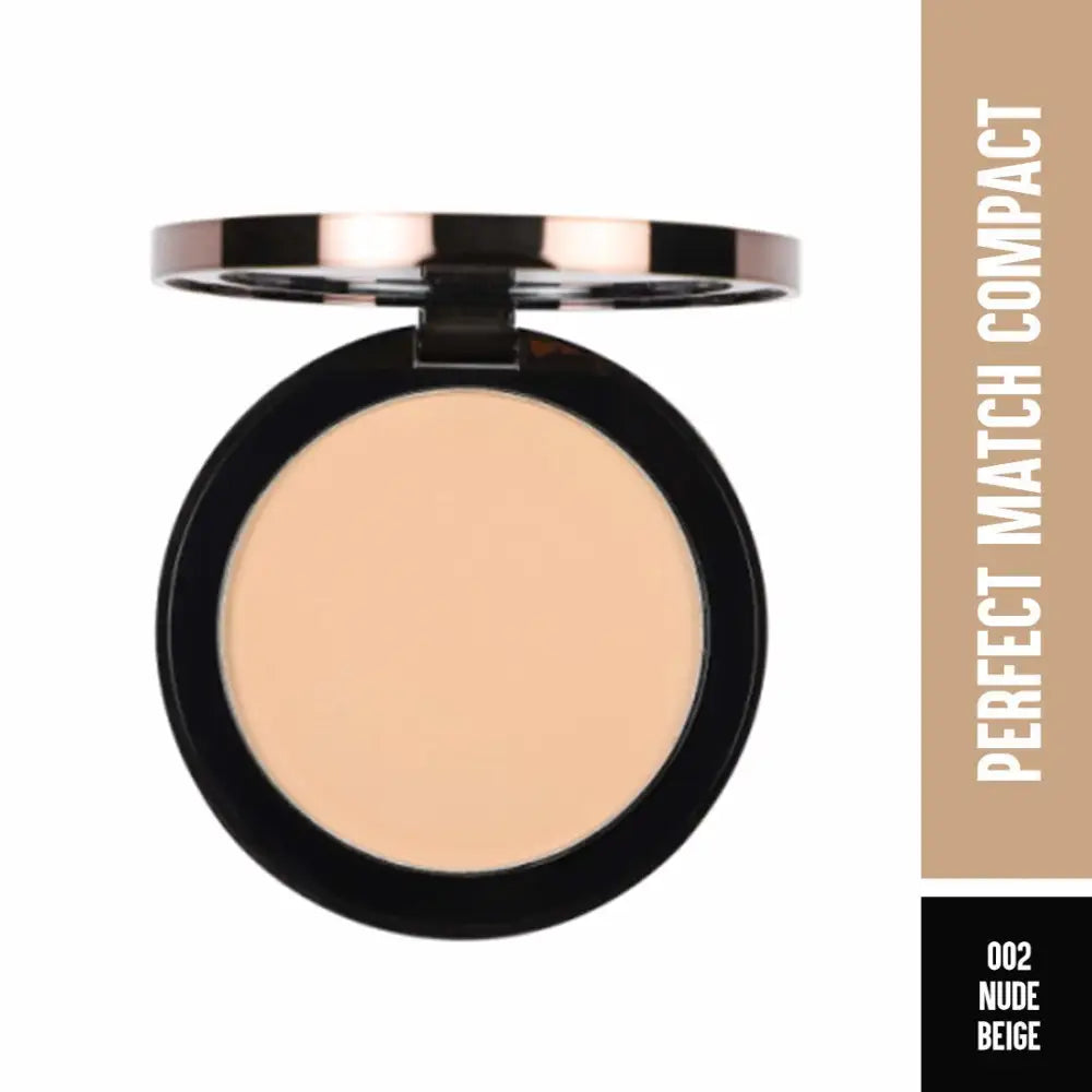 Colorbar Perfect Match Parfait Marier Compact, Nude Beige, 9g 