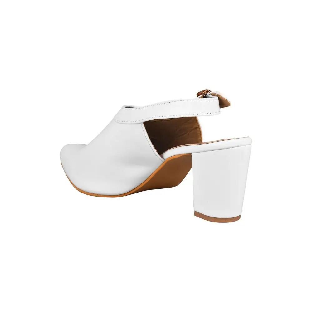 Comfort Block Heel Mule Bellies Sandal For Women's 