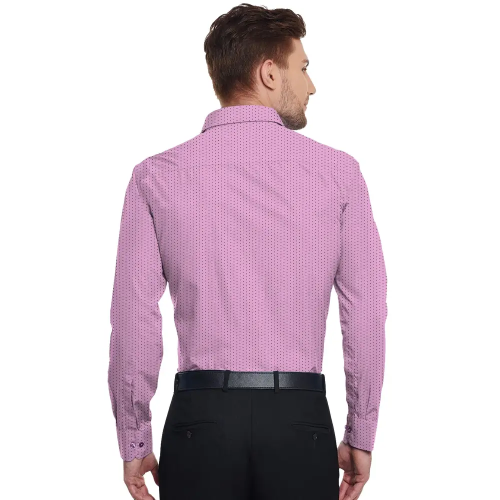 Cotton Printed Full Sleeves Regular Fit Mens Formal Shirt 
