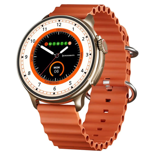 CrossBeats Aura Round 1.46 Super AMOLED Smart Watch Always
