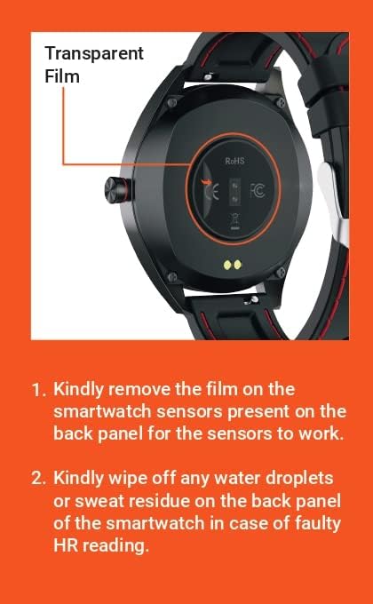 CrossBeats Newly launched Ignite S5 Advanced AI ENC BT Calling Smart watch, 1.96” Super AMOLED Anti-Glare Screen, Always on Display, SnapCharge™ Calculator, 500+ Watch Faces, AI Health Feature (Black) 