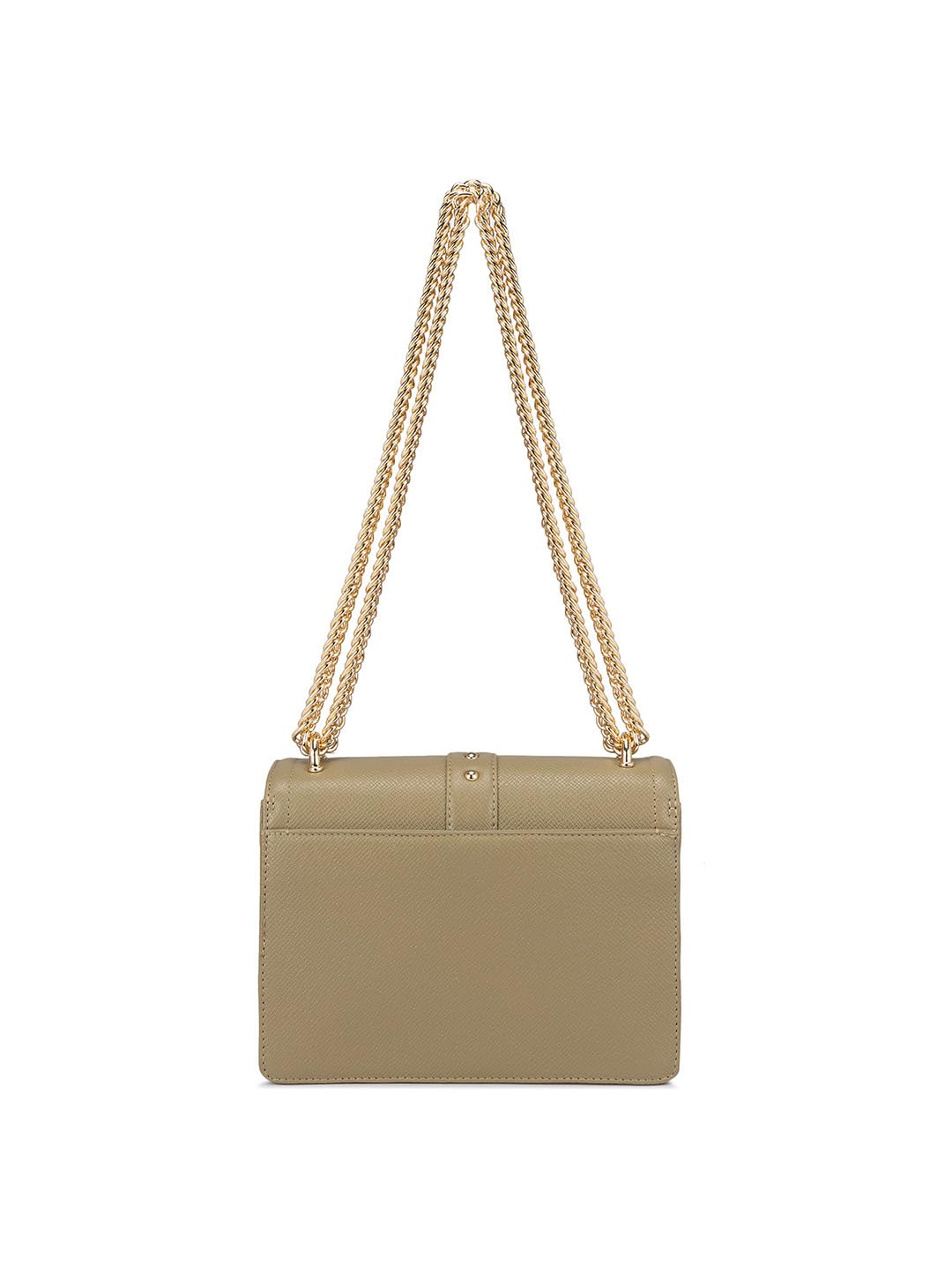 Da Milano Genuine Leather Green Ladies Bag 