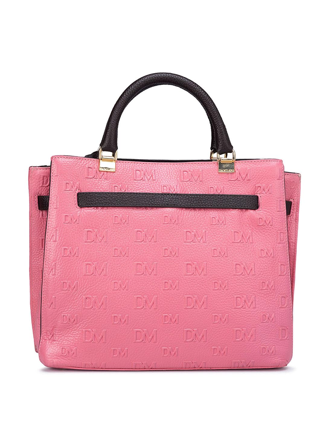 Da Milano Genuine Leather Pink Ladies Bag 