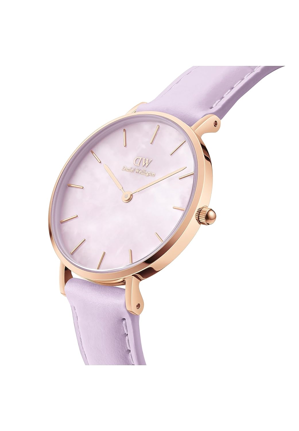 Daniel Wellington Petite Lavender Purple Women Analogue Watch 