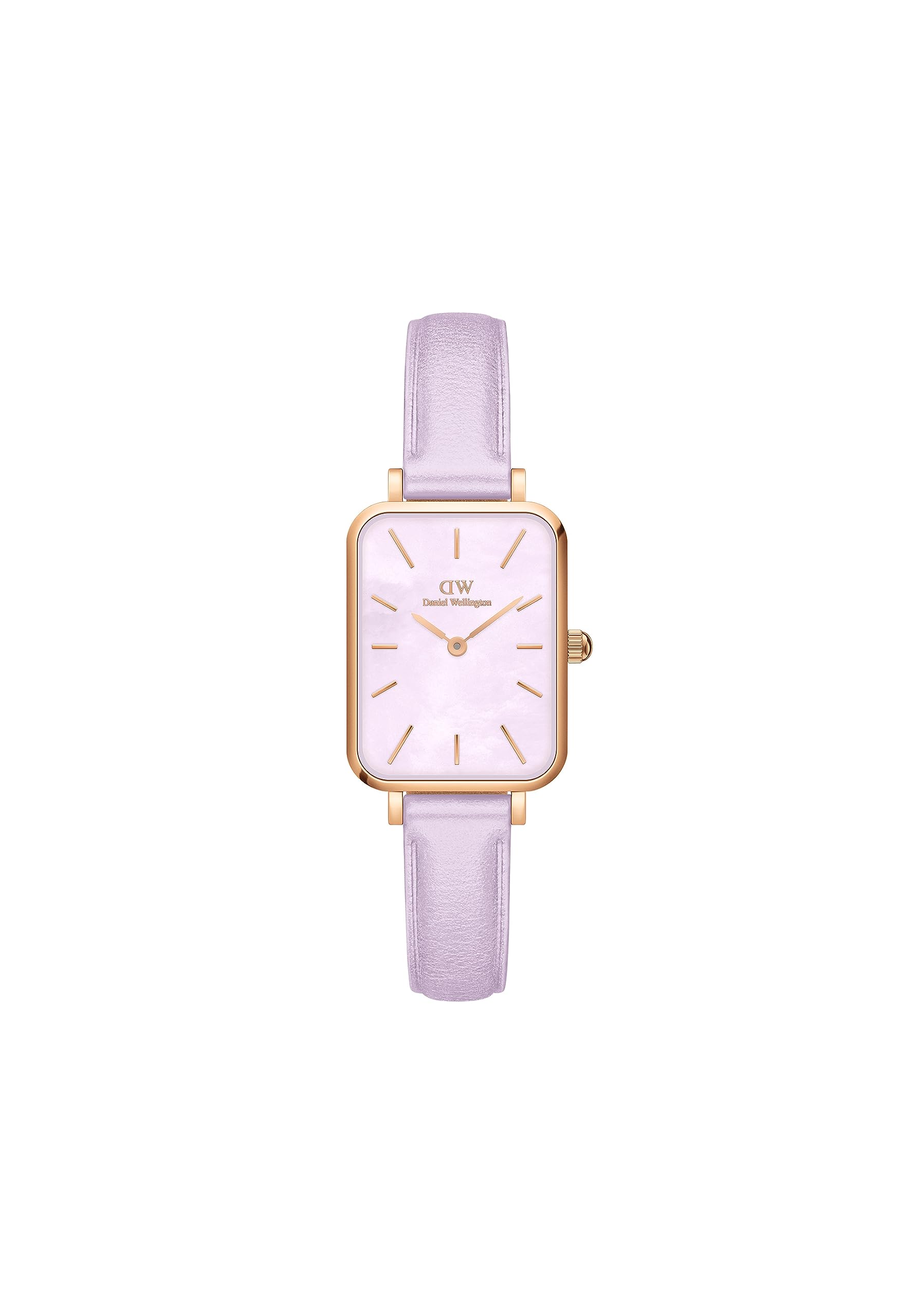 Daniel Wellington Quadro Lavender Purple Women Analogue Watch 