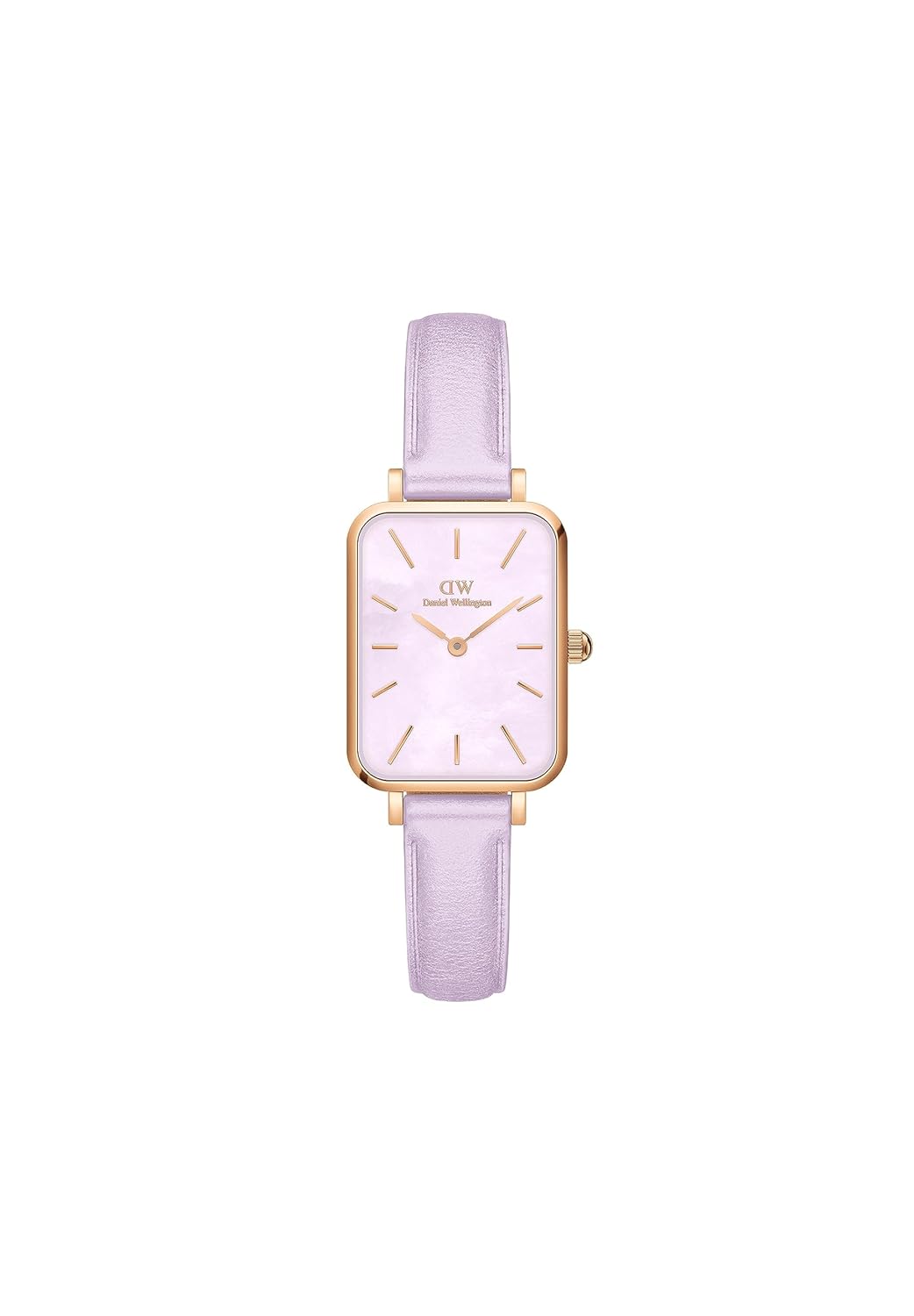 Daniel Wellington Quadro Lavender Purple Women Analogue Watch 