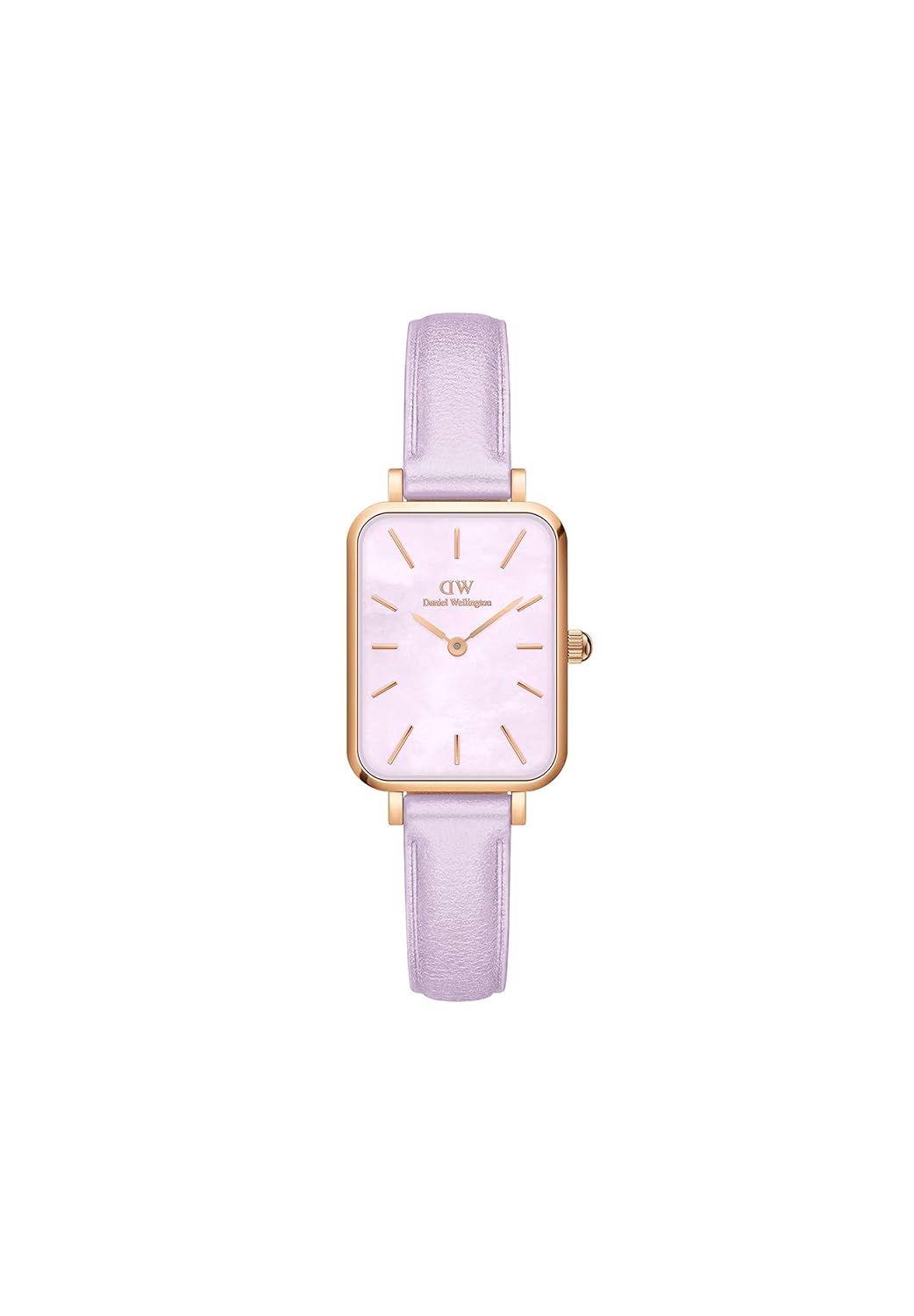 Daniel Wellington Quadro Lavender Purple Women Analogue Watch 