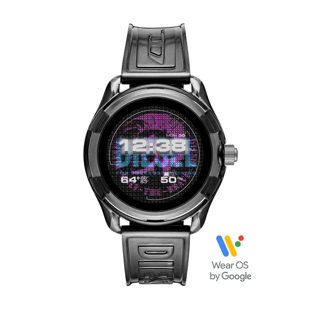 Diesel Fadelite Digital Black Dial Men's Watch 