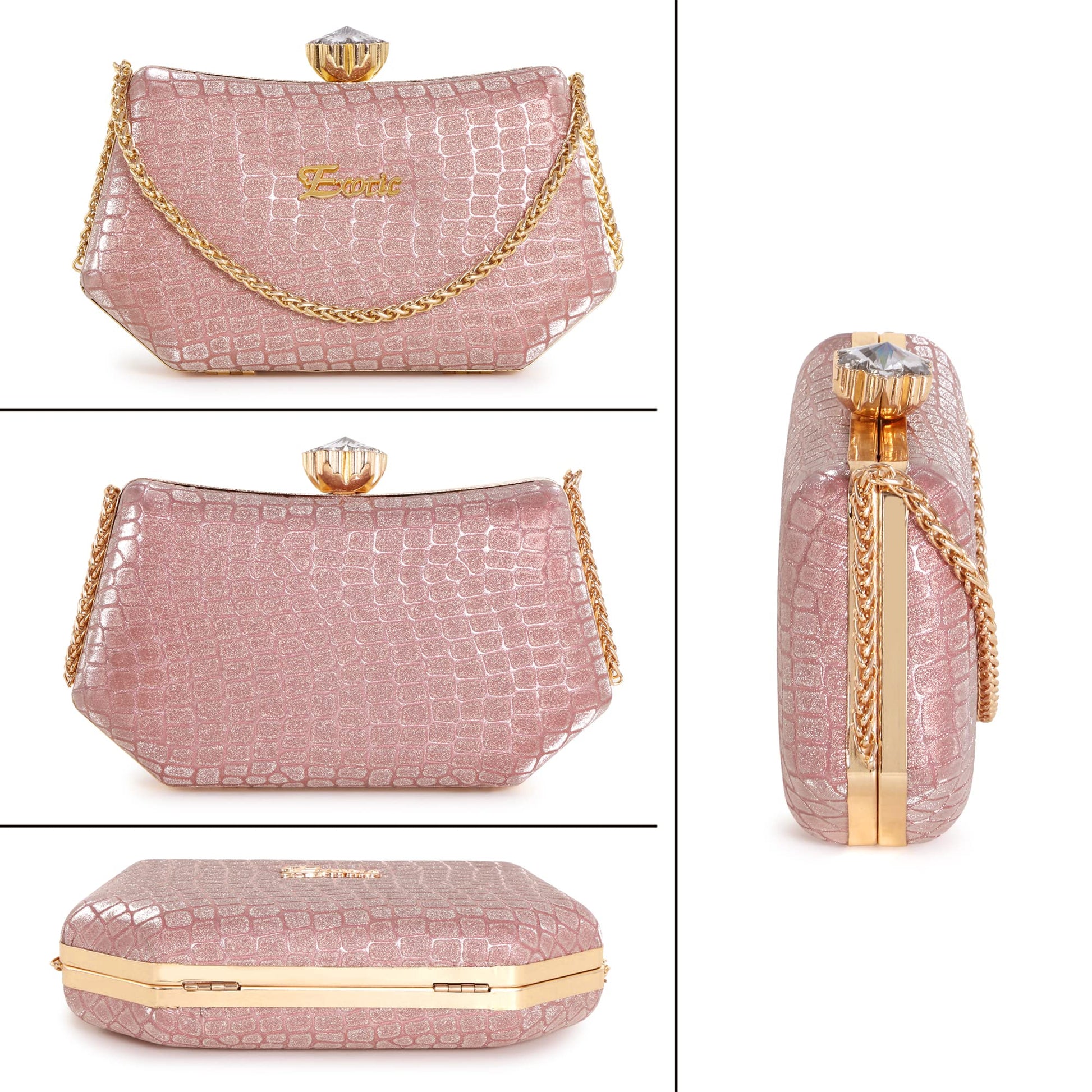 EXOTIC bridal sling bag (Pink) 