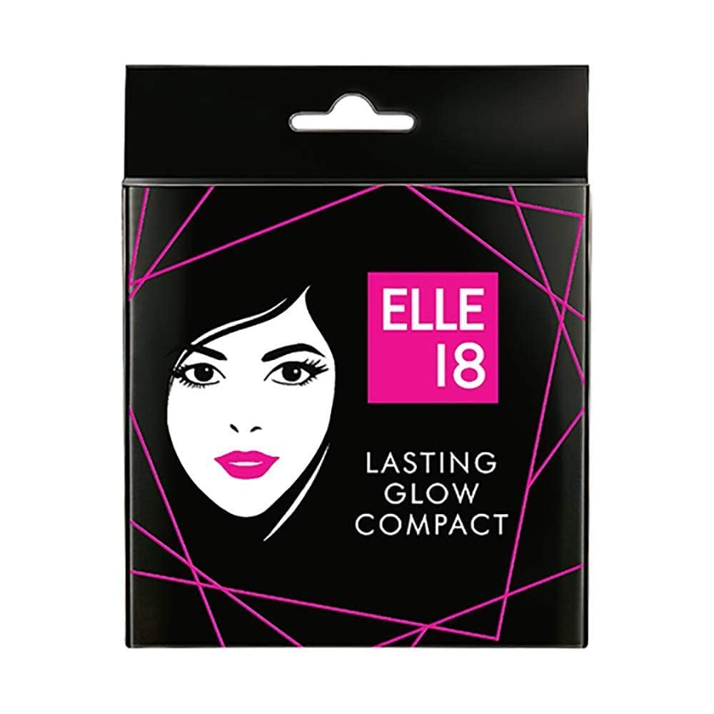 Elle18 Lasting Glow Compact 1, Pearl, 9 g 