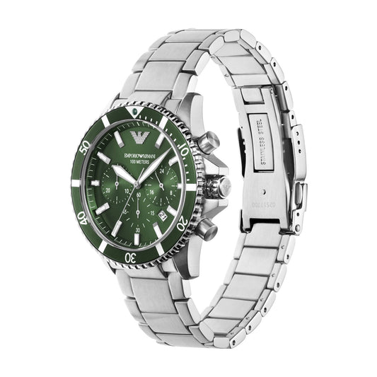 Emporio Armani Analog Green Dial Men's Watch-AR11500 