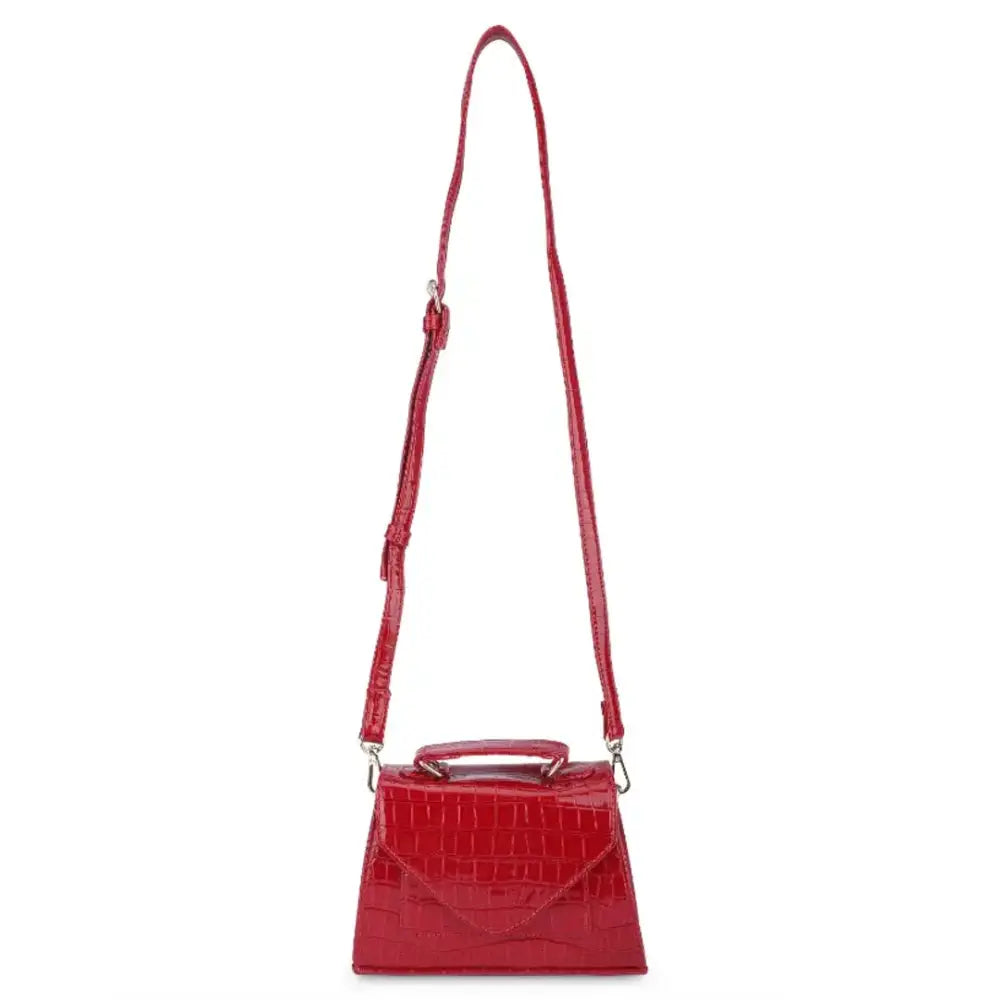 FIKA ndash; Exotic Crossbody Bags for Girls | (18 x 6 x 14 Cm) (Red) 