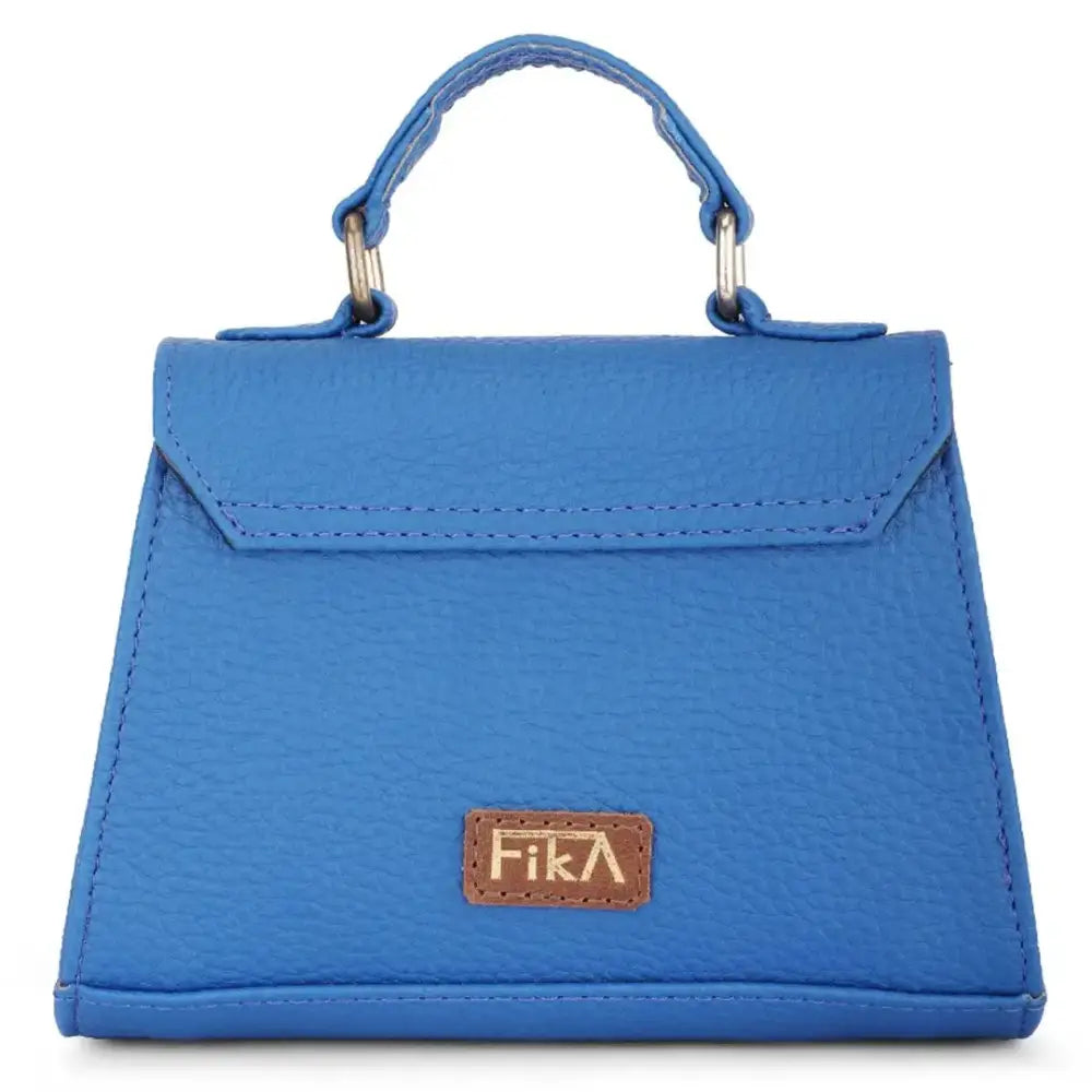 FIKA ndash; Exotic Crossbody Bags for Girls | 6.5 Inches Mobile Pocket Size Sling Bag for Girls (PU Leather) (Blue) 