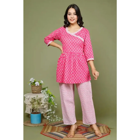 Fancy Cotton Co-ord Sets For Women 