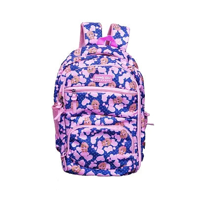 Fans Imported Backpacks for School Travel Bag Korean Casual Backpack Multicolour (180 Degree open) 