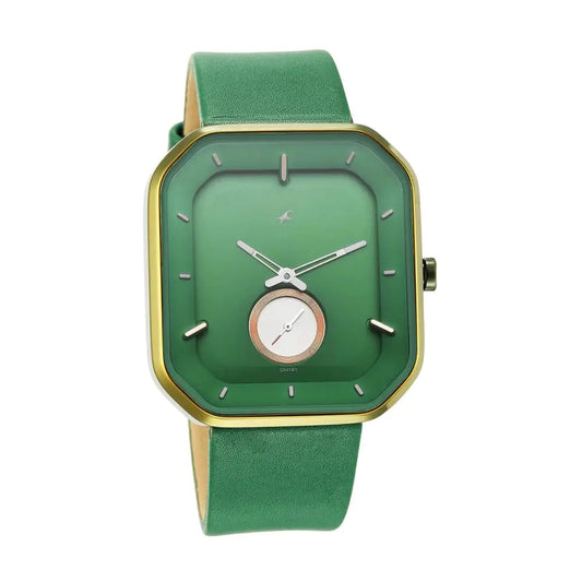Fastrack After Dark Analog Green Dial Men's Watch 