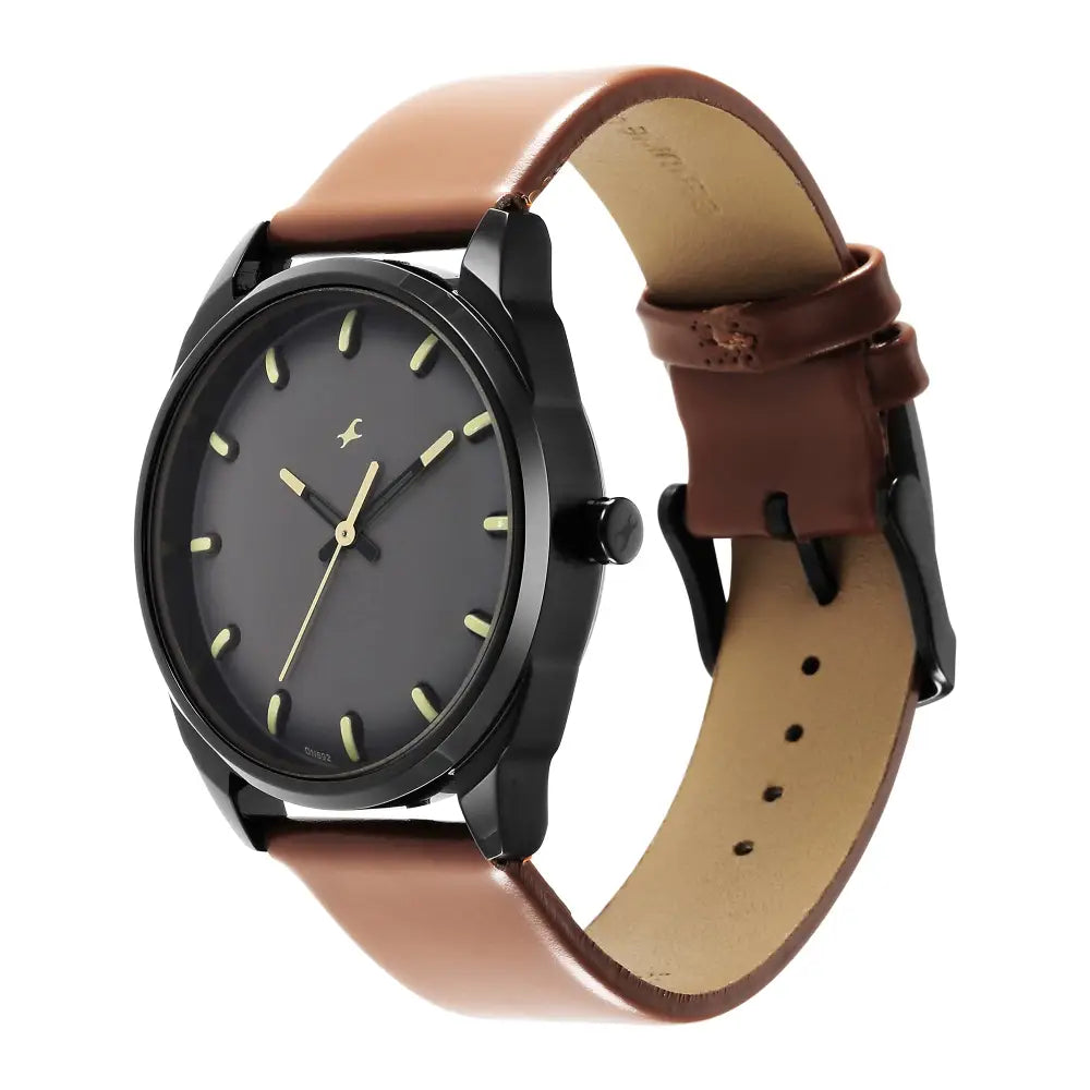 Fastrack Analog Brown Dial Men's Watch 