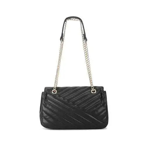 Fastrack Casual Shoulder Bag with Zipper and Magnet Closure for Girls, Medium Size with Internal Zipper Pocket, Made with Premium Faux Leather SaumyasStore