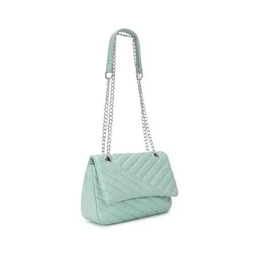 Fastrack Casual Sling Bag with Magnetic Button for Girls, Medium Size with Internal Zipper, Made with Premium Faux Leather, Versatile and Durable Design SaumyasStore