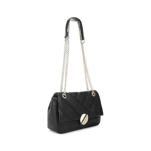 Fastrack Casual Sling Bag with Magnetic Button for Girls, Medium Size with Internal Zipper, Made with Premium Faux Leather, Versatile and Durable Design SaumyasStore