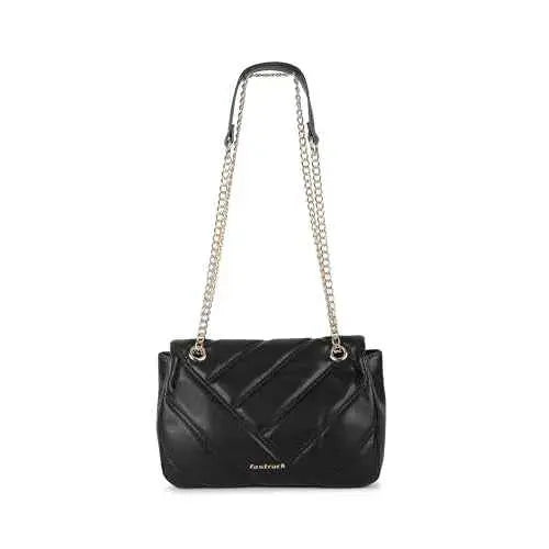 Fastrack Casual Sling Bag with Magnetic Closure for Girls, Medium Size with Internal Zipper, Made with Premium Faux Leather, Versatile and Durable Design SaumyasStore
