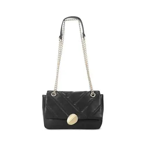 Fastrack Casual Sling Bag with Magnetic Closure for Girls, Medium Size with Internal Zipper, Made with Premium Faux Leather, Versatile and Durable Design SaumyasStore