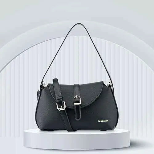 Fastrack Colour Pop Shoulder Bag Faux-Leather Women's Handbags Shoulder for Casual Carry