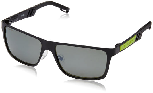 Fastrack Men's 100% UV protected Green Lens Sporty Sunglasses 