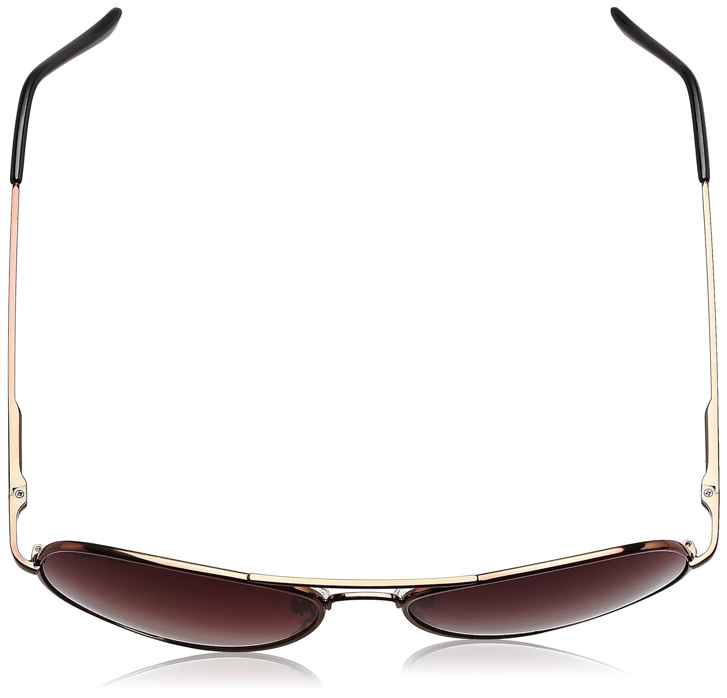 Fastrack Men's Gradient Brown Lens Pilot Sunglasses 